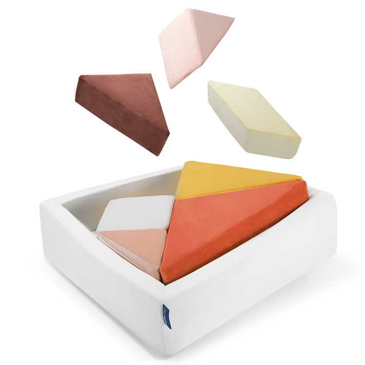 Heypappy® Tangram Puzzle Kids Play Couch