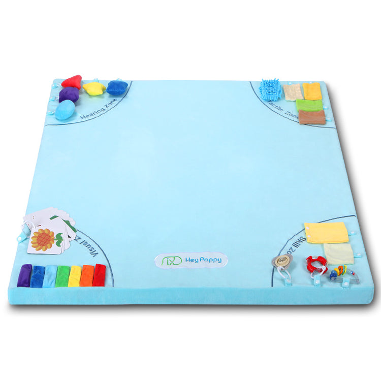 Blue sensory mat