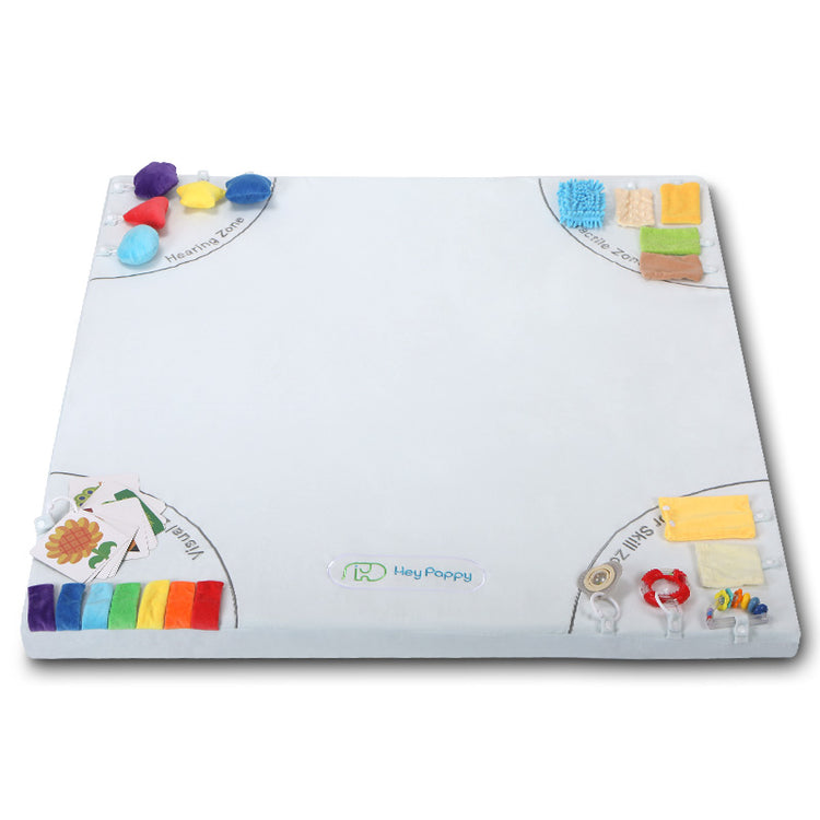 Gray sensory mat