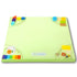 Front view of green sensory mat
