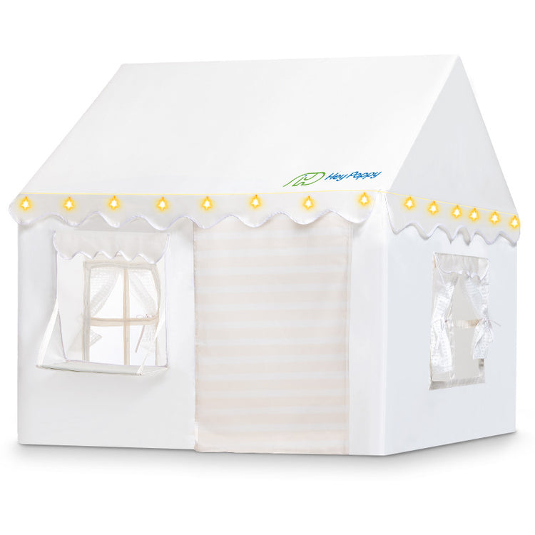 Front view of White Kids Tent