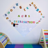 Magnetic board in playroom