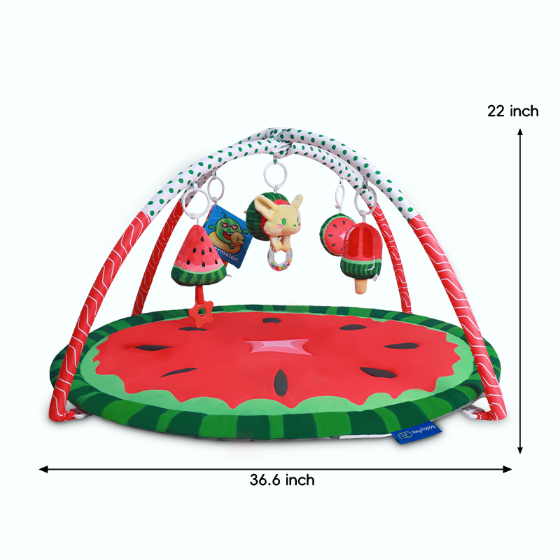 watermelon baby play gym dimensions