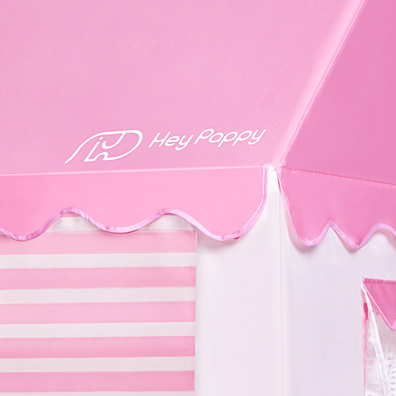 Logo of pink tent: Heypappy