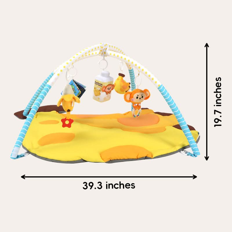 banana baby gym front view