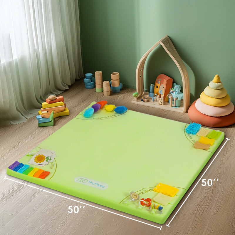 Dimensional view of the mat (50''*50'')