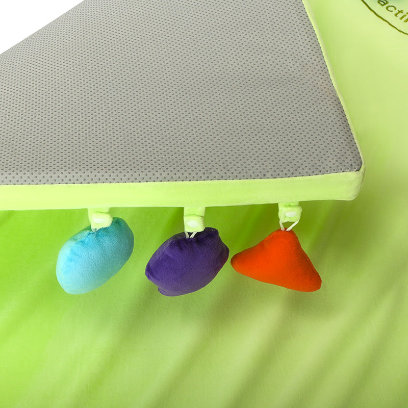 Detail view of sensory toy
