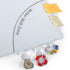 Detail view of motor skill toys