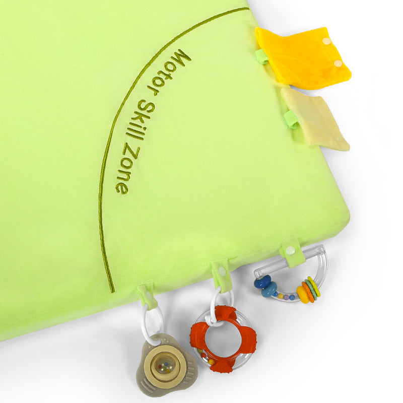 Detail view of sensory toy