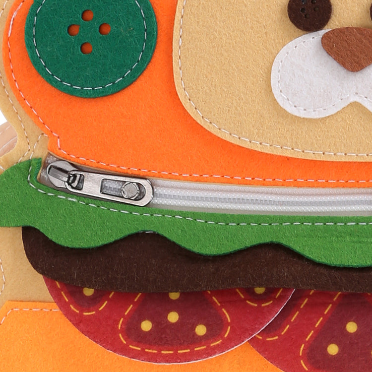 zipper of lion busy book