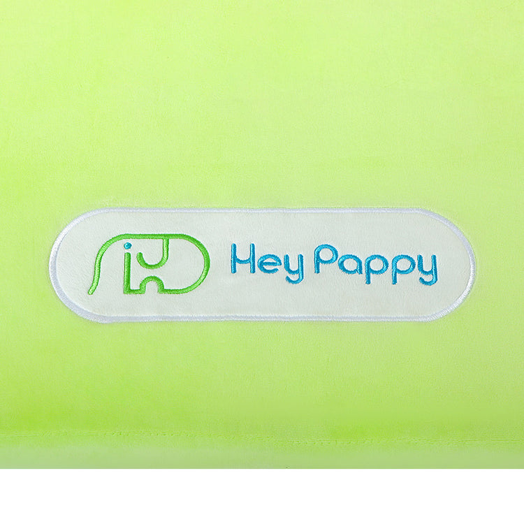 Heypappy logo on the mat