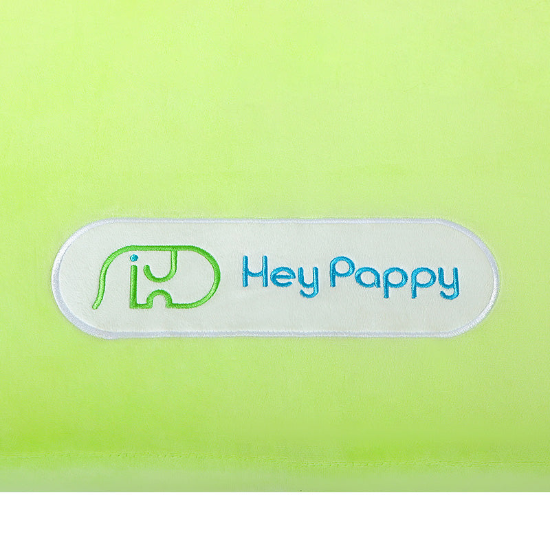 Heypappy logo on the mat
