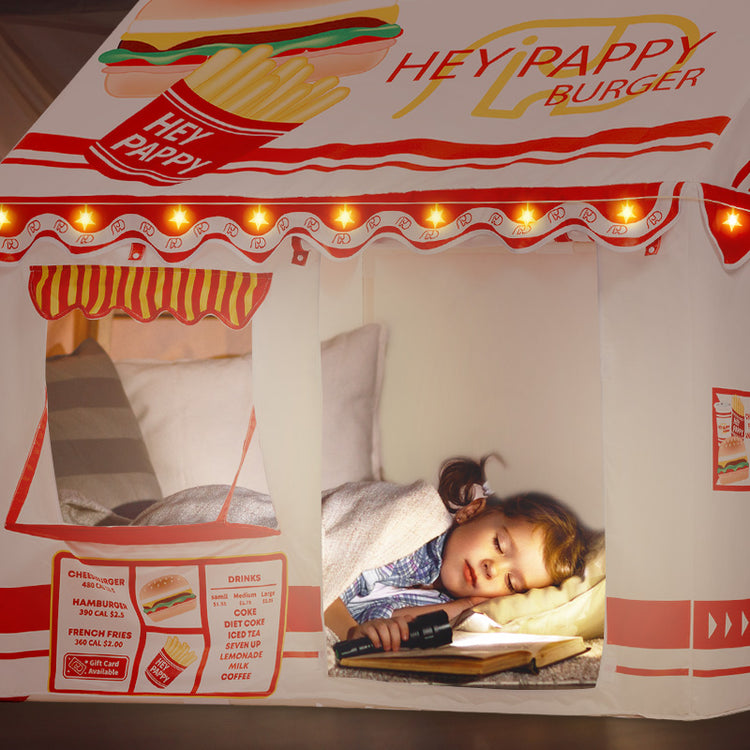 Hamburger Kids Tent with Star light