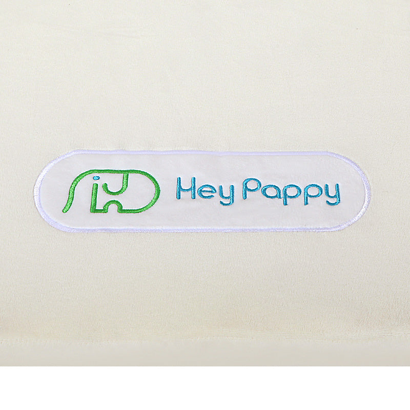 Heypappy Logo on sensory mat
