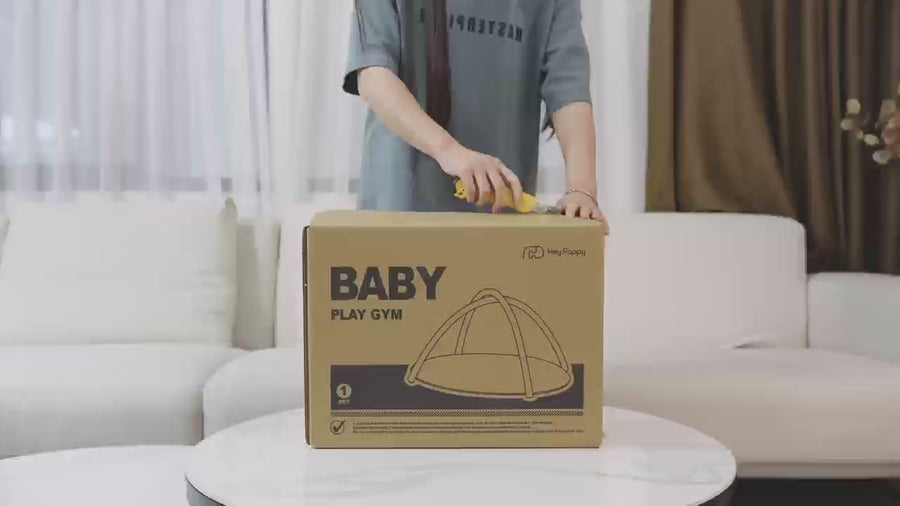 Unboxing and installation video of Banana Baby Play Gym Mat